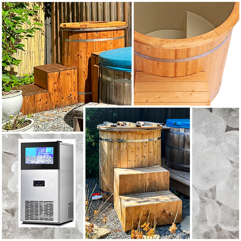 Cold Plunge Tubs and Ice Maker