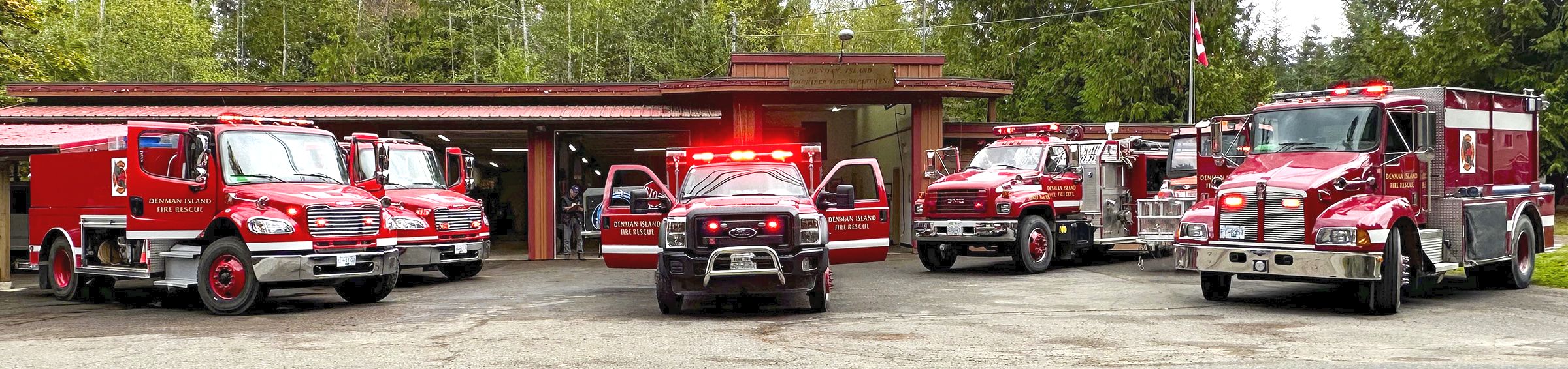 Open Day at the Fire Hall, Denman Island, 2023