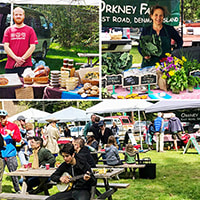 Link to the Saturday Morning Market, Denman Island